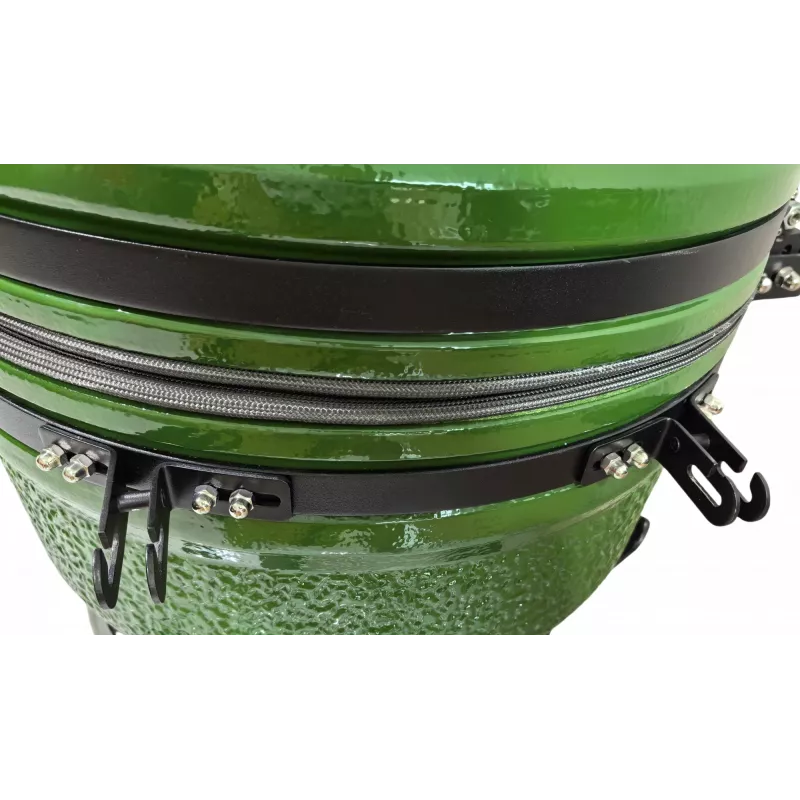 Conjunto de dobradiças para mesa lateral para Kamado 21/22/23/24 polegadas da TARGUS — 1 conjunto (2 esquerdas + 2 direitas)