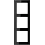 JUNG LS 983 SW - preto - duroplasto - sem parafusos - JUNG - 81 mm - 223 mm