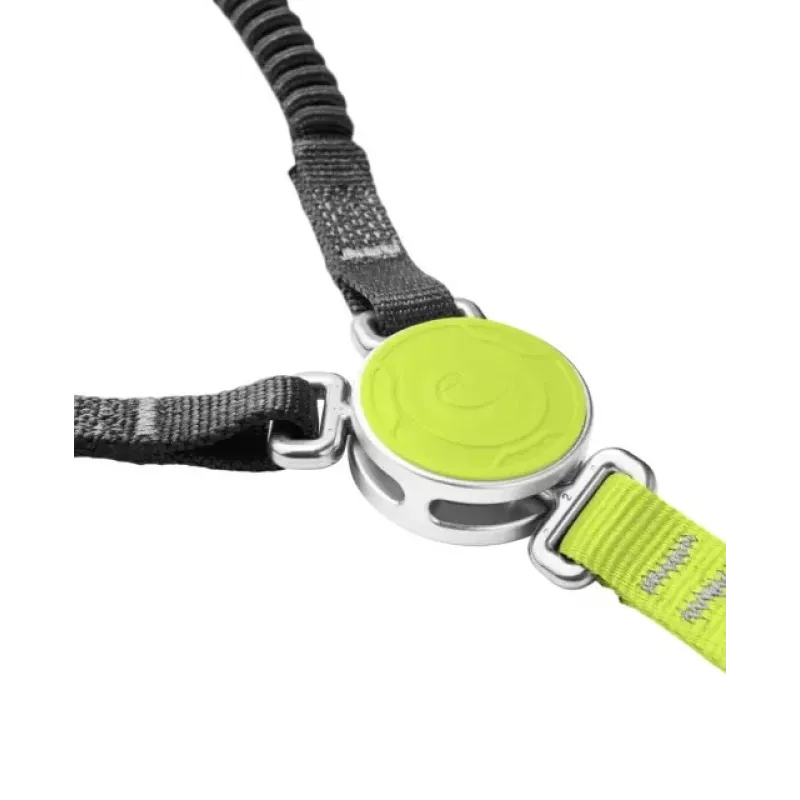 Arnês de segurança e cinta de retenção Edelrid Kabel COMFORT TRI — preto/verde, 532 g, peso mínimo do utilizador 40 kg