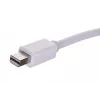 Cabo adaptador de vídeo SAVIO Mini DisplayPort (macho) para HDMI Type-A (fêmea) 0,2 m, branco