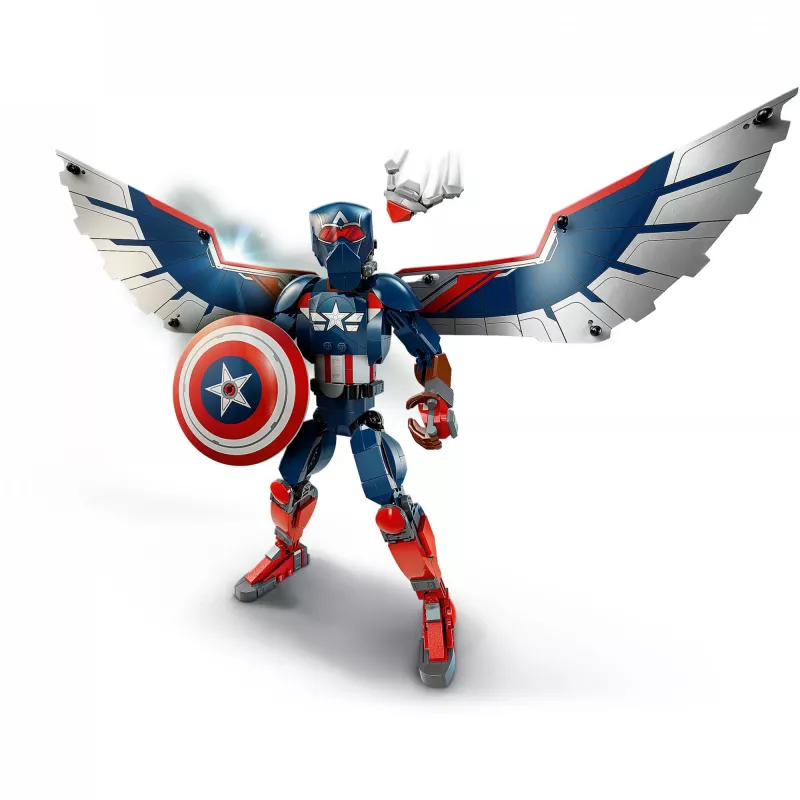 LEGO MARVEL 76296 Nova figura de construção Captain America