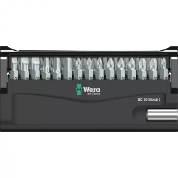 Conjunto de bits para chave de fendas Wera BC 30 Metal 1