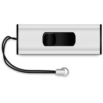 MediaRange SuperSpeed - Pen drive USB - 8GB - USB3.0 - Preto/Prata (MR914)