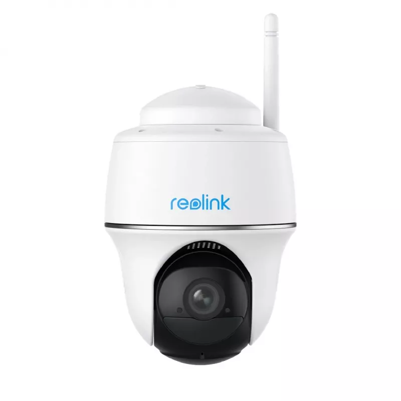 Câmara de vigilância IP Reolink Argus B420 3MP exterior bateria Wi‑Fi função de rotação e inclinação, 5200 mAh, IP65, ângulo de visão 110°