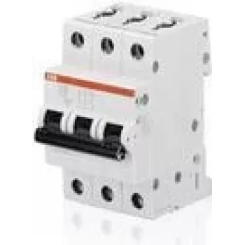 Disjuntor miniatura ABB S203-B20 tipo B 3P disjuntor (S203-B20)