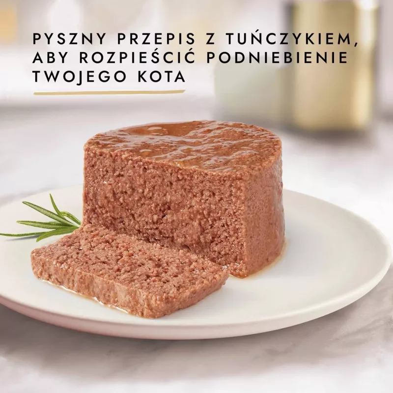 Purina Gourmet Gold mousse de atum, comida húmida para gatos, 85 g