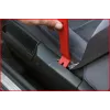 Conjunto de ferramentas de remoção de revestimentos interiores KS Tools 911.8105 — conjunto de 6 peças de alavancas de plástico e metal para revestimentos de veículos