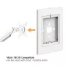 Suporte de parede Maclean para tablets com fecho MC-474W