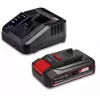 Einhell TE-CD 18/2 Li-i +22 berbequim aparafusador de percussão a bateria 18 V, 1250 rpm, com bateria de 2,5 Ah, carregador e mala, vermelho/preto