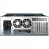 Caixa de servidor Inter-Tech 4U-4408 Rack preto, prateado
