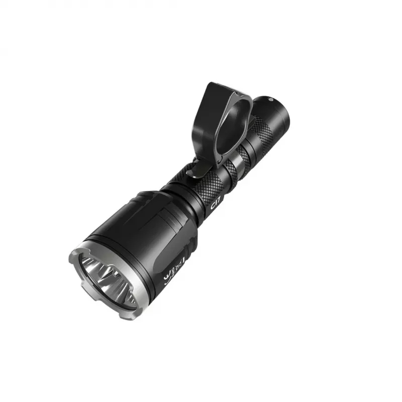 Lanterna de mão Nitecore CI7 — 4 LEDs, 2500 lúmenes, 130 h de autonomia, 148,2 mm, 158 g, preto