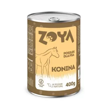 ZOYA cavalo - comida húmida para cães - 400g