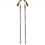 Bastões de trekking Pursuit Carbon Z, equipamento de fitness antracite/laranja, 1 par, 115 cm
