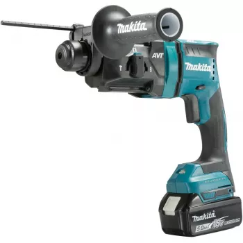 Martelo combinado a bateria DHR182ZU, 18 Volts, martelo perfurador azul/preto, Bluetooth, sem bateria e carregador