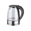 Chaleira elétrica Adler AD 1225 1,7 L preto, aço inoxidável, transparente 2200 W