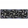 NZXT Performance F360X RGB ventoinha de caixa, 360 mm, estrutura única, preto