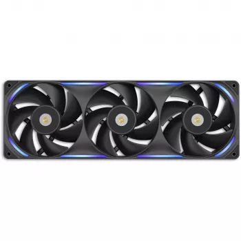 NZXT Performance F360X RGB ventoinha de caixa, 360 mm, estrutura única, preto