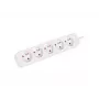 LANBERG PS0-05E-0150-W 1,5 m Branco 5 tomadas 230V Cabo de extensão Lanter de cobre maciço