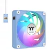 Ventoinha de caixa Thermaltake CT140 EX ARGB 140mm pack de 3 - azul-hortênsia