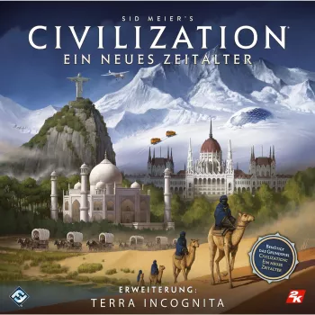 Civilização: Uma Nova Era – Terra Incognita, jogo de tabuleiro
