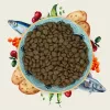 EDEN Peixe branco com ovas de arenque - comida seca para gatos - 1,5 kg