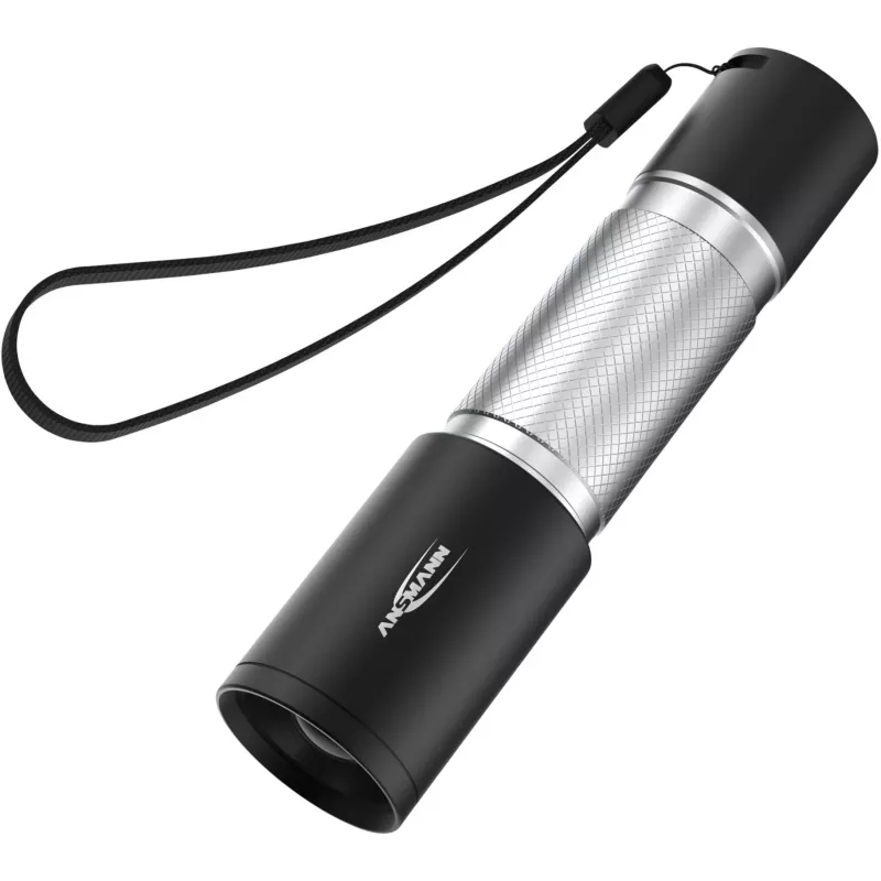 Lanterna de mão Ansmann 270B alumínio preto LED 5W IPX4