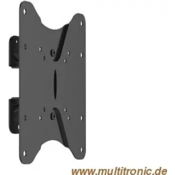 Suporte de parede para TV Equip 23-42 polegadas fino, 106,7 cm (42 polegadas), 75 x 75 mm, 200 x 200 mm, -15 - 10°, aço, preto