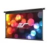 SALE OUT. Elite Screens Electric125H Tela de projeção 125'' 16:9 / Diagonal 312,5 cm, L 276,5 cm x A 155,7 cm / Caixa preta / Tela eletromotora / Montagem na parede e no teto / 1