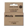 Tinteiro Actis KH-655BKR (substituto HP 655 CZ109AE; standard; 20 ml; preto)