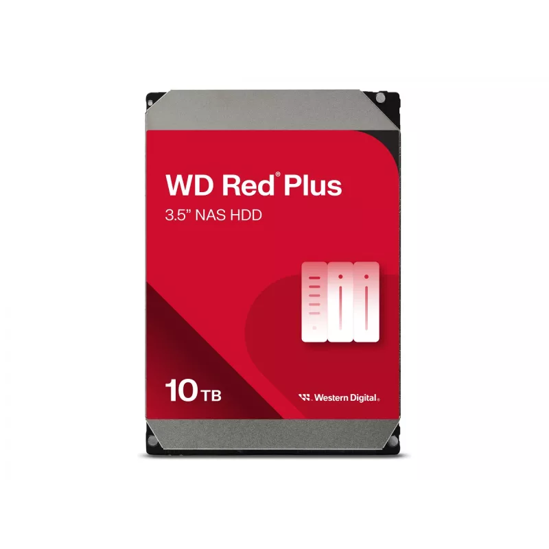 Unidade de armazenamento WD WD101EFBX 10 TB vermelho SATA 6Gb/s