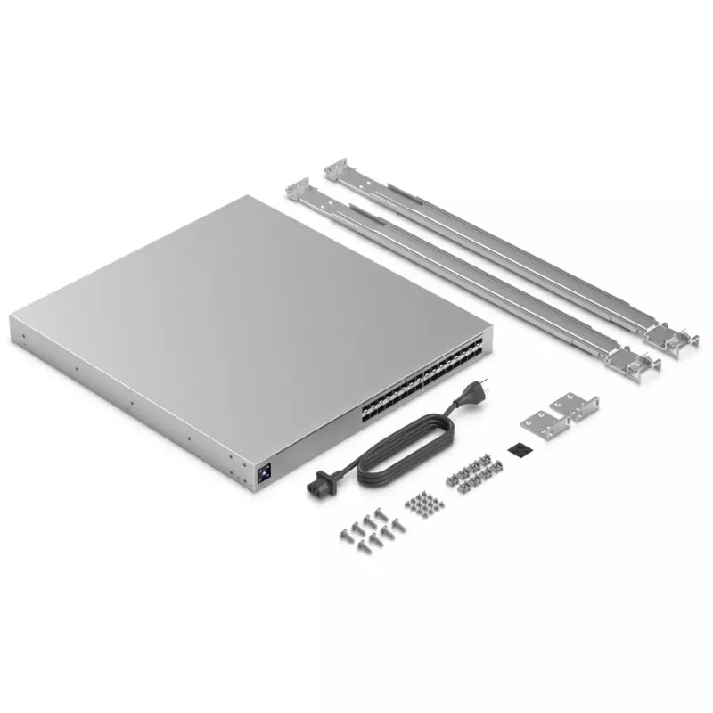 Ubiquiti UniFi Pro XG Aggregation gerido L2/L3 1U cinzento