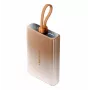 Carregador portátil Vention 10000 mAh com USB-C, Lightning e USB-A, saída 22,5 W, cobre