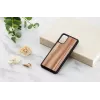 Capa para telemóvel Man and Wood Galaxy S20+ cappuccino preto – capa de proteção para smartphone
