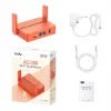 Router portátil Cudy AC1200 (TR1200) – Laranja, alimentação por rede, 1x RJ-45 LAN/WAN, USB 2.0