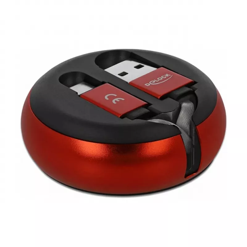 Cabo retrátil DeLOCK USB 2.0 Type-A para USB-C™ 85819