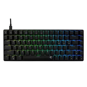 Teclado mecânico White Shark GK-005121 com iluminação RGB e switches azuis