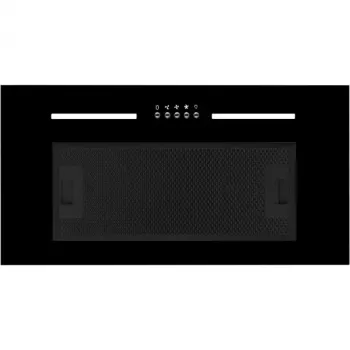 Exaustor de encastrar MPM MPM-54-OWS-02, 54 cm, extração em 3 níveis, máx. 626 m³/h, preto