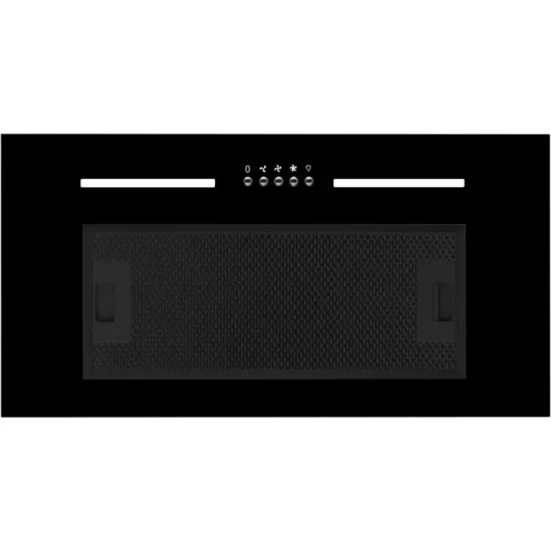 Exaustor de encastrar MPM MPM-54-OWS-02, 54 cm, extração em 3 níveis, máx. 626 m³/h, preto
