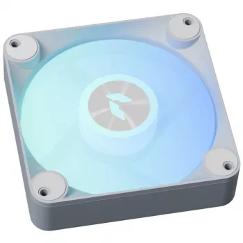 Ventoinha de caixa APNX FP1-RQ 120 PWM ARGB-WT 120 mm, controlo PWM, moldura ARGB branca