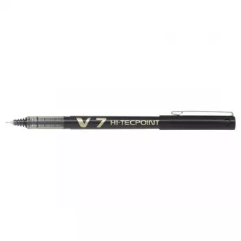 Caneta esferográfica Pilot Hi-Tecpoint V7 preta