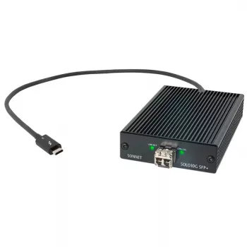 Adaptador de fibra ótica SFP+ Sonnet Solo10G SFP+