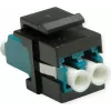 Keystone de fibra ótica ROLINE LC/LC duplex monomodo OS2 - fibra monomodo - duplex