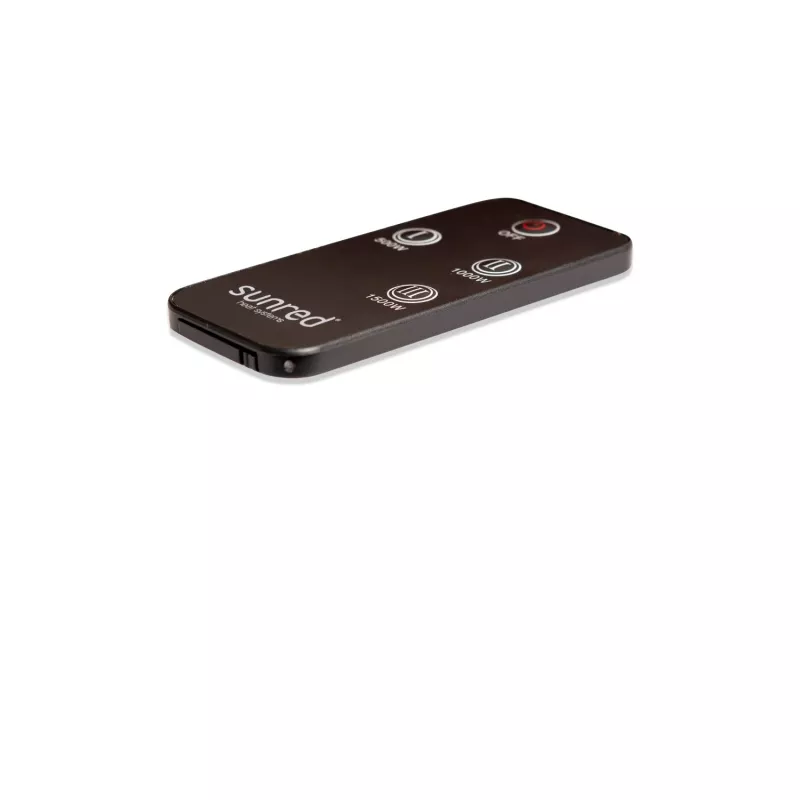 Aquecedor infravermelhos SUNRED RDS-15W-B Fortuna Wall 1500 W, preto, IP55, montagem na parede