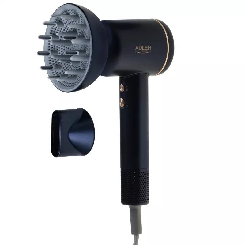 Secador de cabelo Adler AD 2270B 1600 W azul, azul-marinho