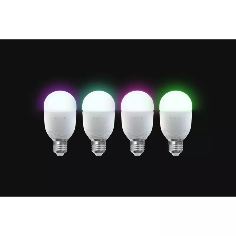 Lâmpada inteligente Razer Aether E27 - lâmpada LED RGB para casas inteligentes (RZ43-04250200-R3GC)