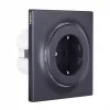 Tomada tipo F Fibaro FGWSONF-011-8, 1 tomada, 110–230 V, 50/60 Hz, preto