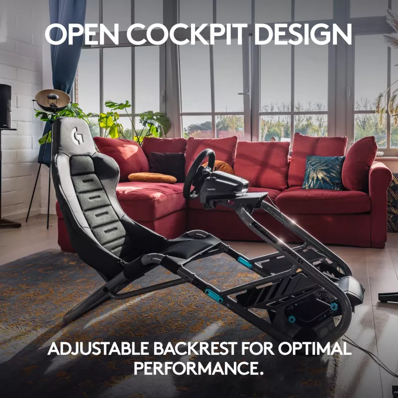 Playseat Trophy - Logitech G Edition leve - fácil de arrumar - esports - assento de sim racing