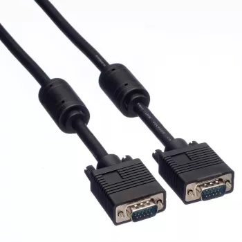 Cabo VGA ROLINE High Quality 10m HD15 M/M