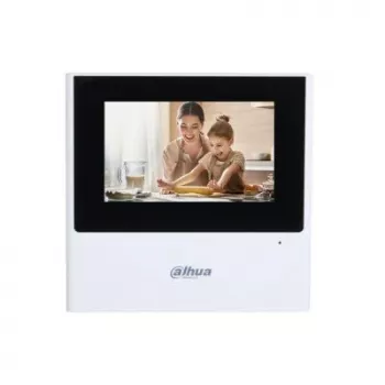 Dahua Technology VTH2611L-WP videoporteiro 10,9 cm (4,3 polegadas) preto, branco