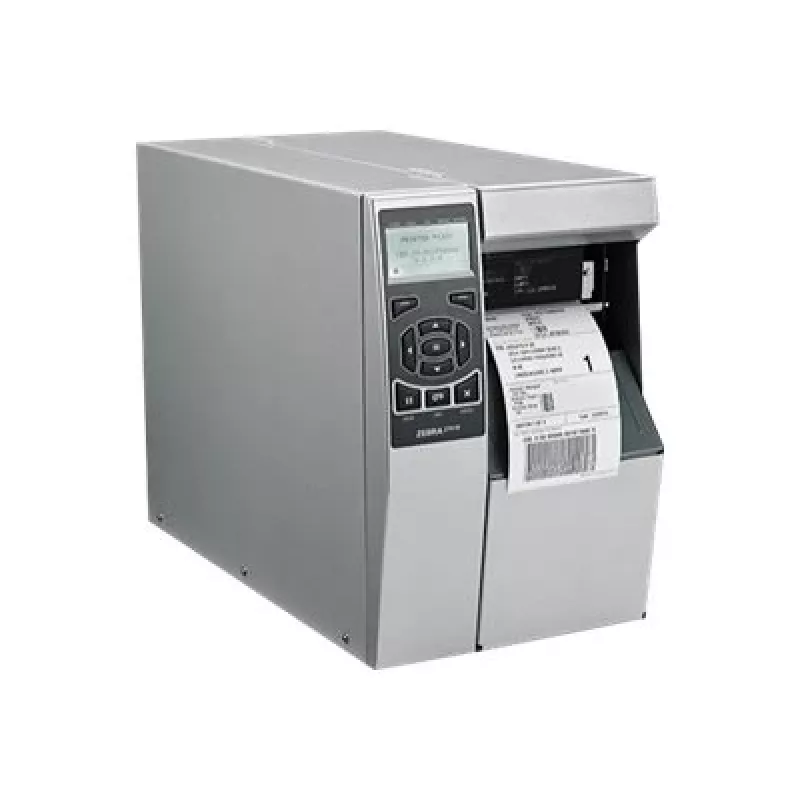Impressora de etiquetas Zebra ZT510 — impressão térmica, 300 x 300 DPI, 305 mm/s, Ethernet, Bluetooth, LCD, cinzento